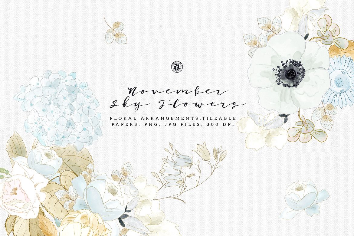November Sky Flowers example image 1