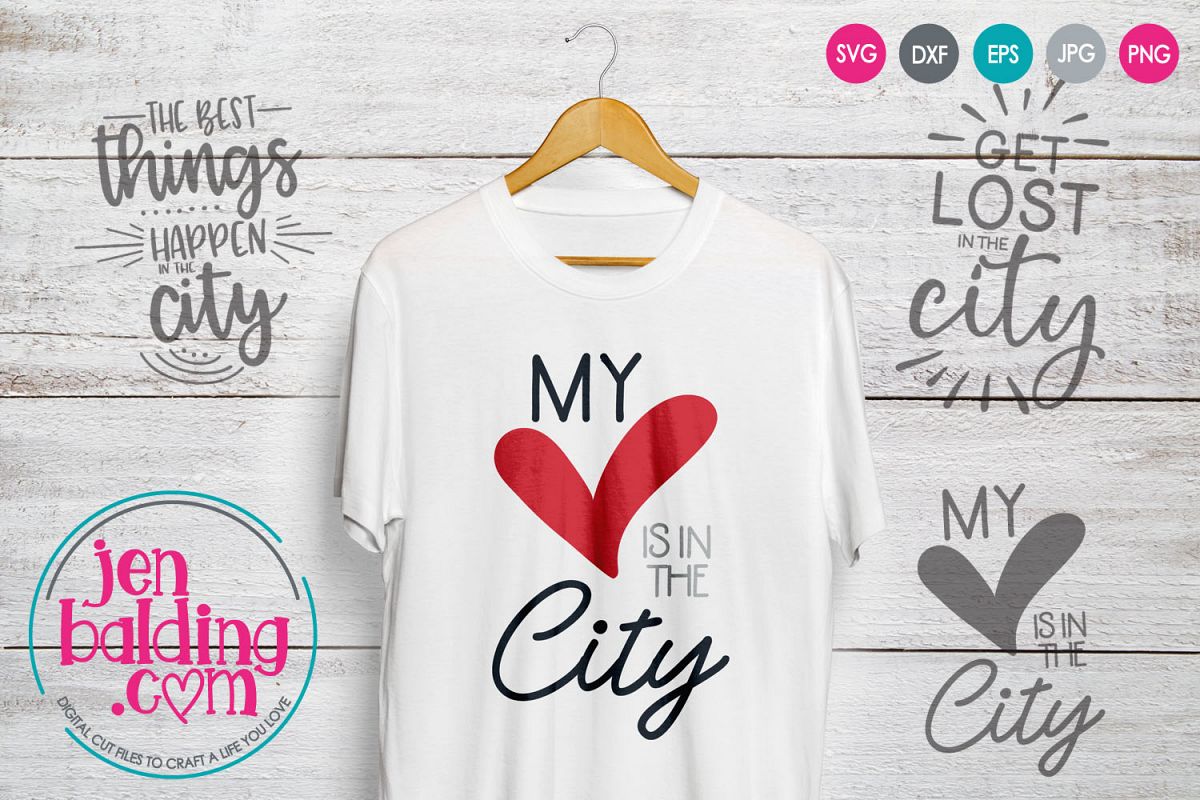City Life SVG Mini Bundle example image 1