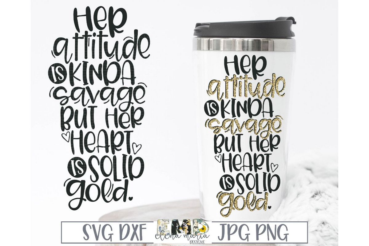 Inspirational Tumbler Svg File  Kinda Salvage Solid Heart