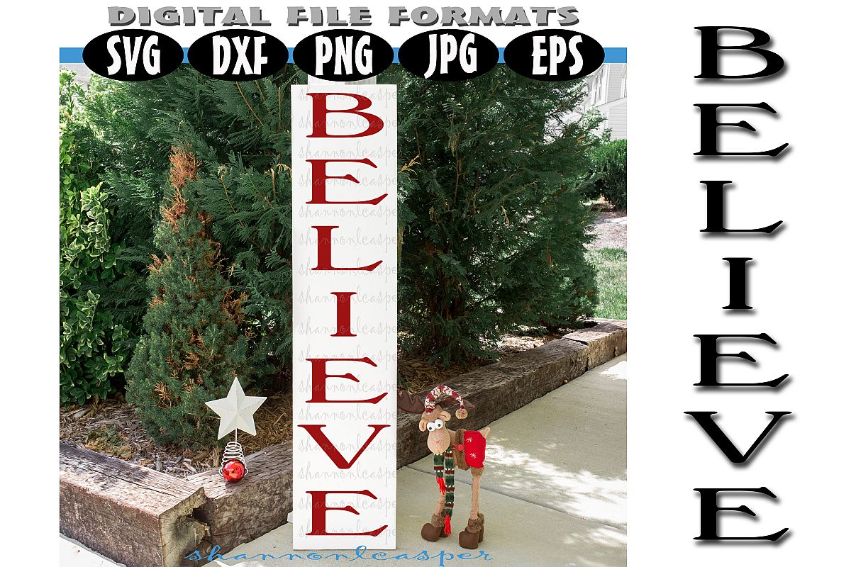 Christmas Porch Wood Sign SVG example image 1