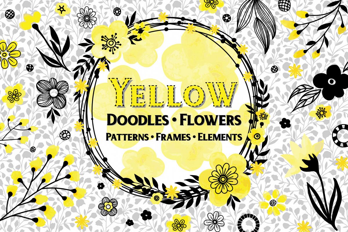 Yellow Floral Collection example image 1
