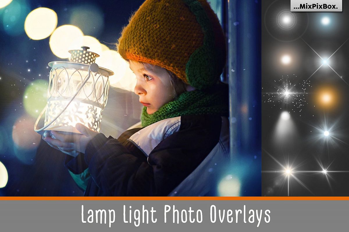 Lamp Light Photo Overlays example image 1