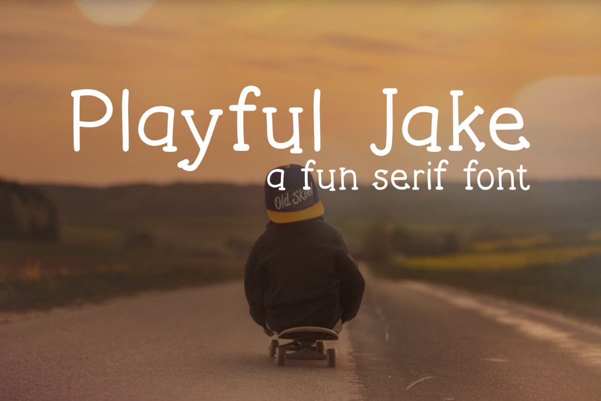 Playful Jake Font example image 1