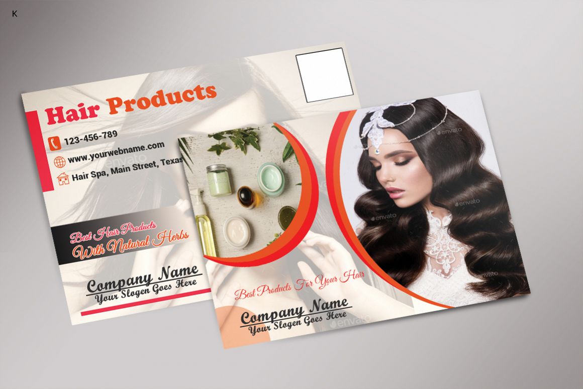 Hair Products Post Card example image 1