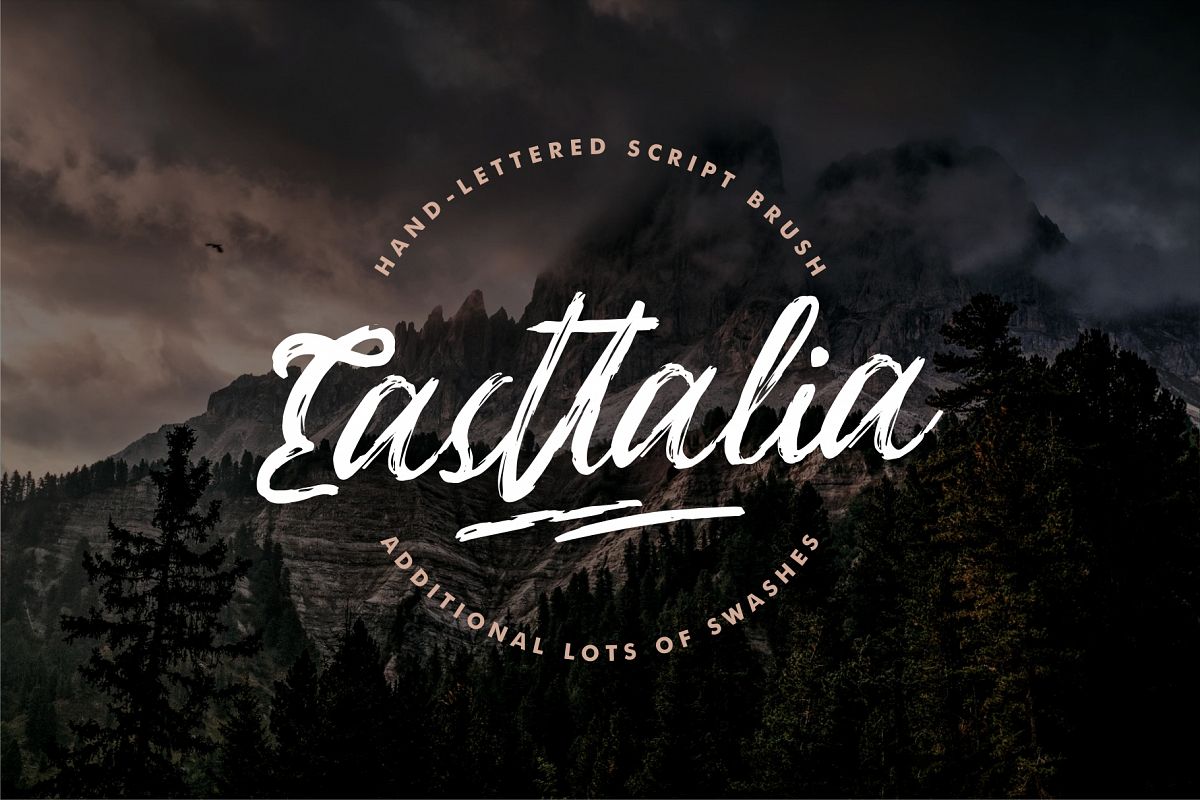 Easttalia Script Brush example image 1