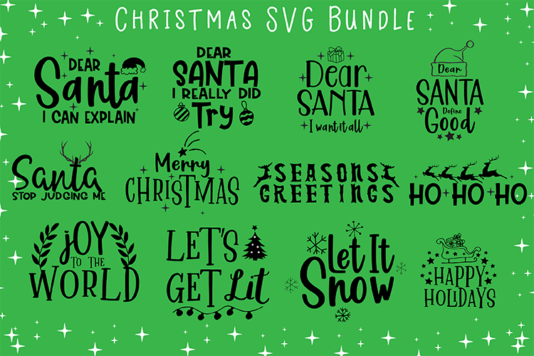 Christmas SVG Bundle example image 1