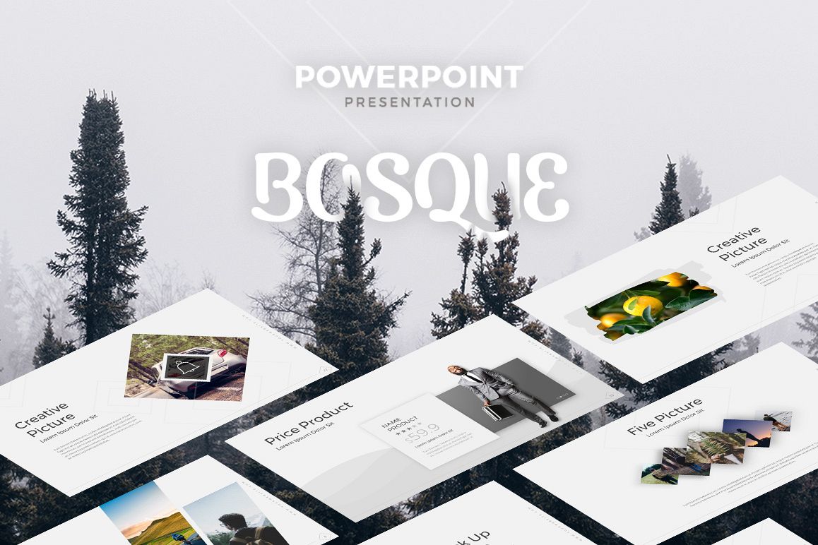 BOSQUE - Creative Template example image 1