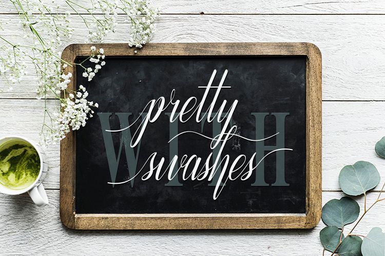 Colyna Script |Modern Calligraphy Typeface example image 1