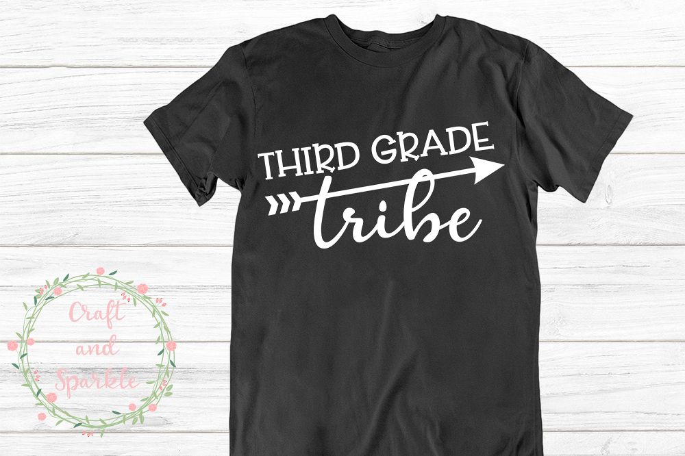Third Grade Tribe svg - Teacher Tribe 3rd grade svg example image 1