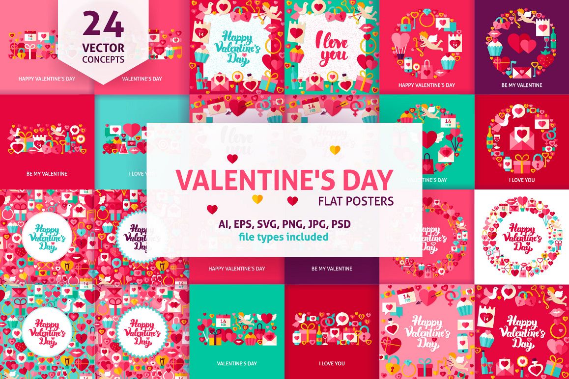 Happy Valentine's Day Concepts example image 1