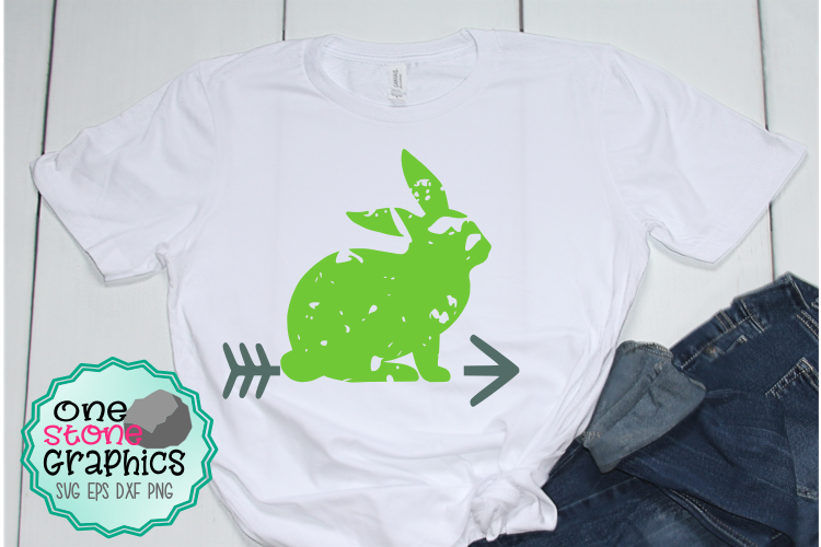 Grunge bunny svg,bunny svgs,easter bunny svg,grunge easter example image 1