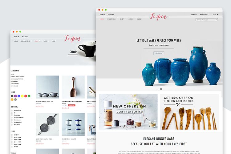 Jaipur Shopify Theme example image 1