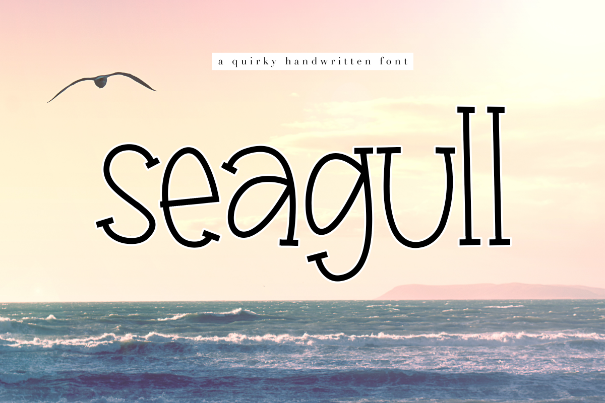 Seagull - A Fun Handwritten Font example image 1