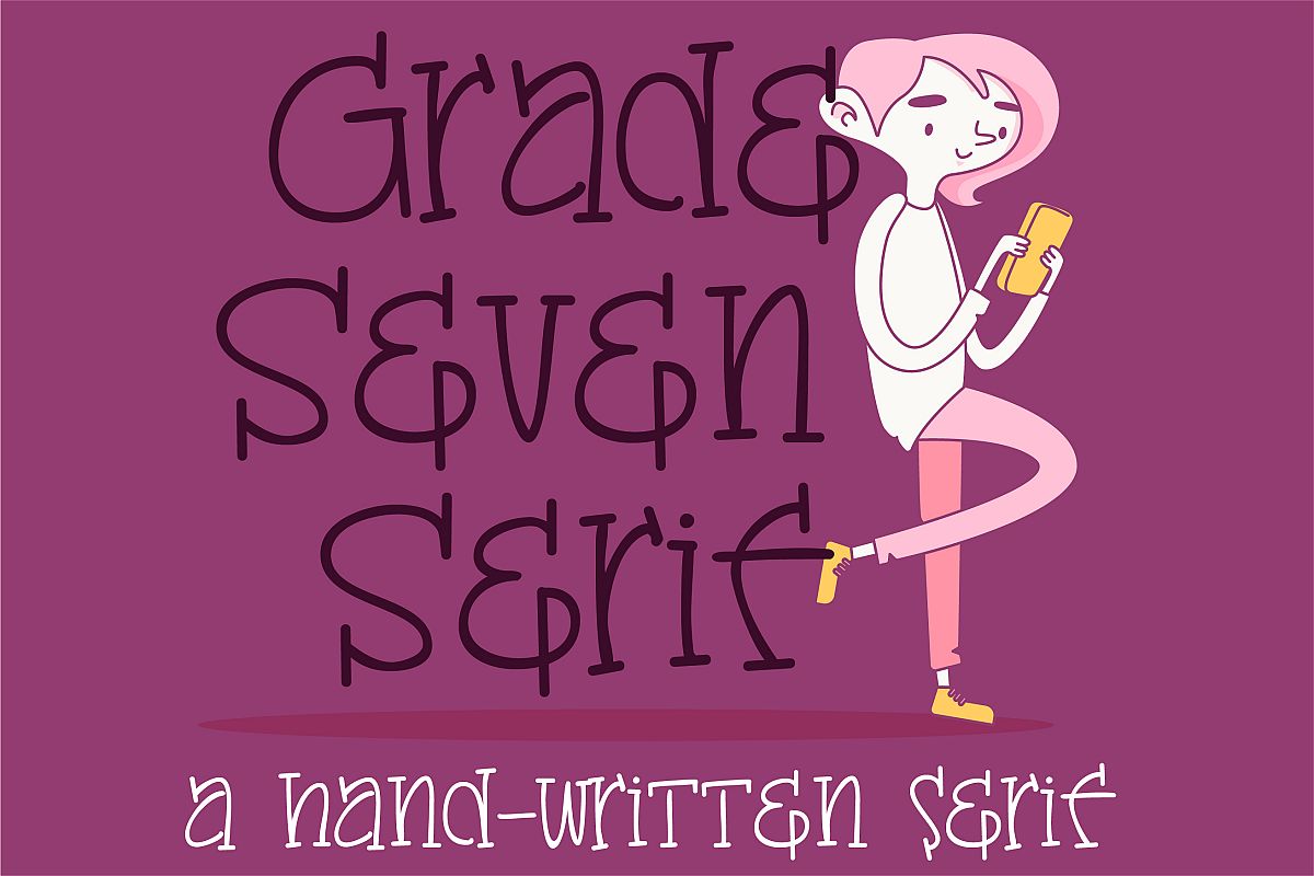 PN Grade Seven Serif example image 1