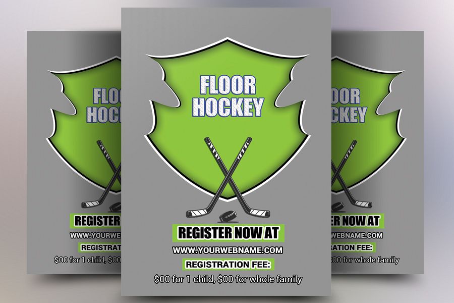 Ice Hockey Flyer example image 1