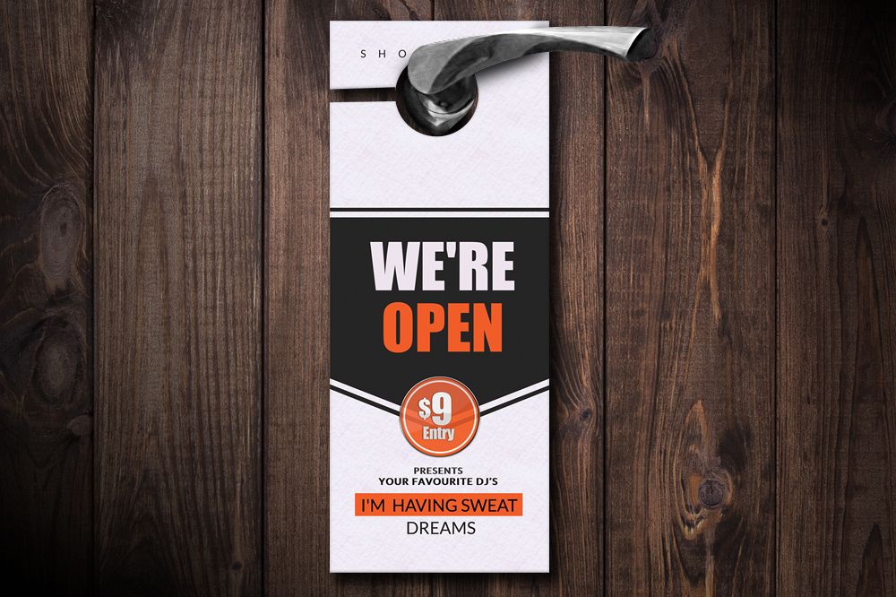 Business Door Hangers example image 1