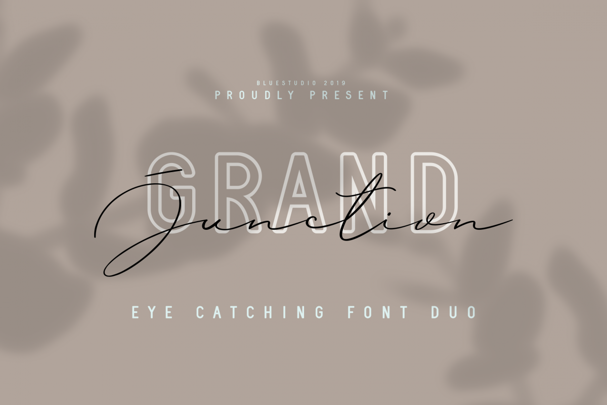 Grand Junction // Font Duo example image 1