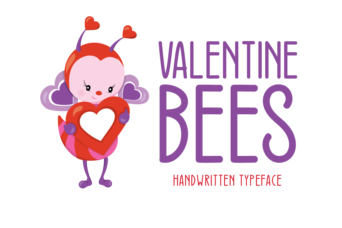 Valentine Bees example image 1