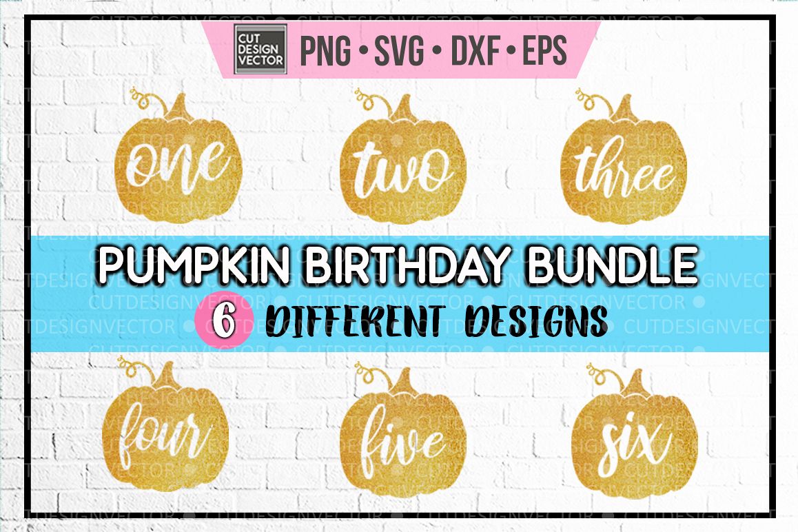 Pumpkin Birthday BUNDLE example image 1
