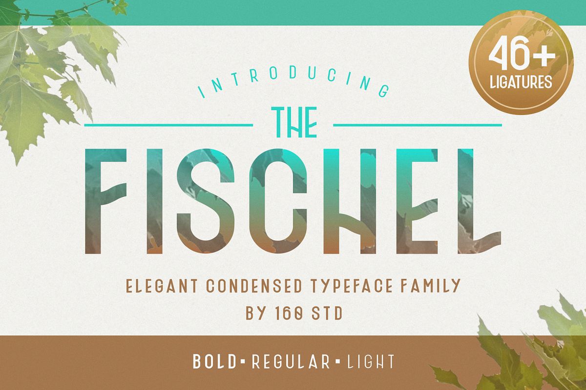 Fischel Elegant Condensed Family example image 1