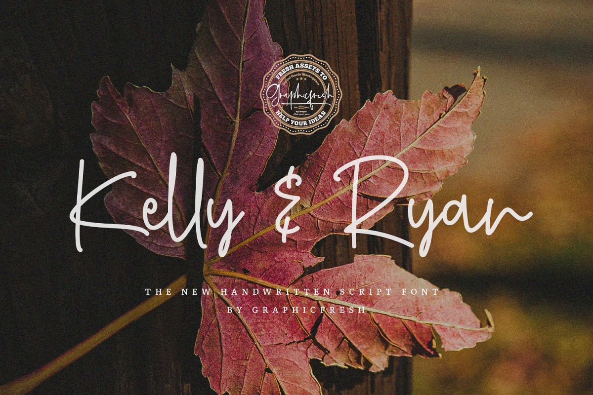 Kelly & Ryan | The Handwritten Font example image 1
