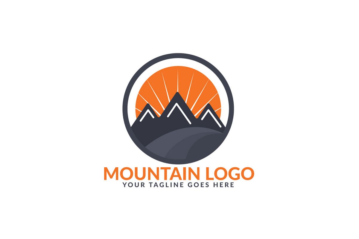 Mountain Logo Design. Travel And Adventure Sign. example image 1