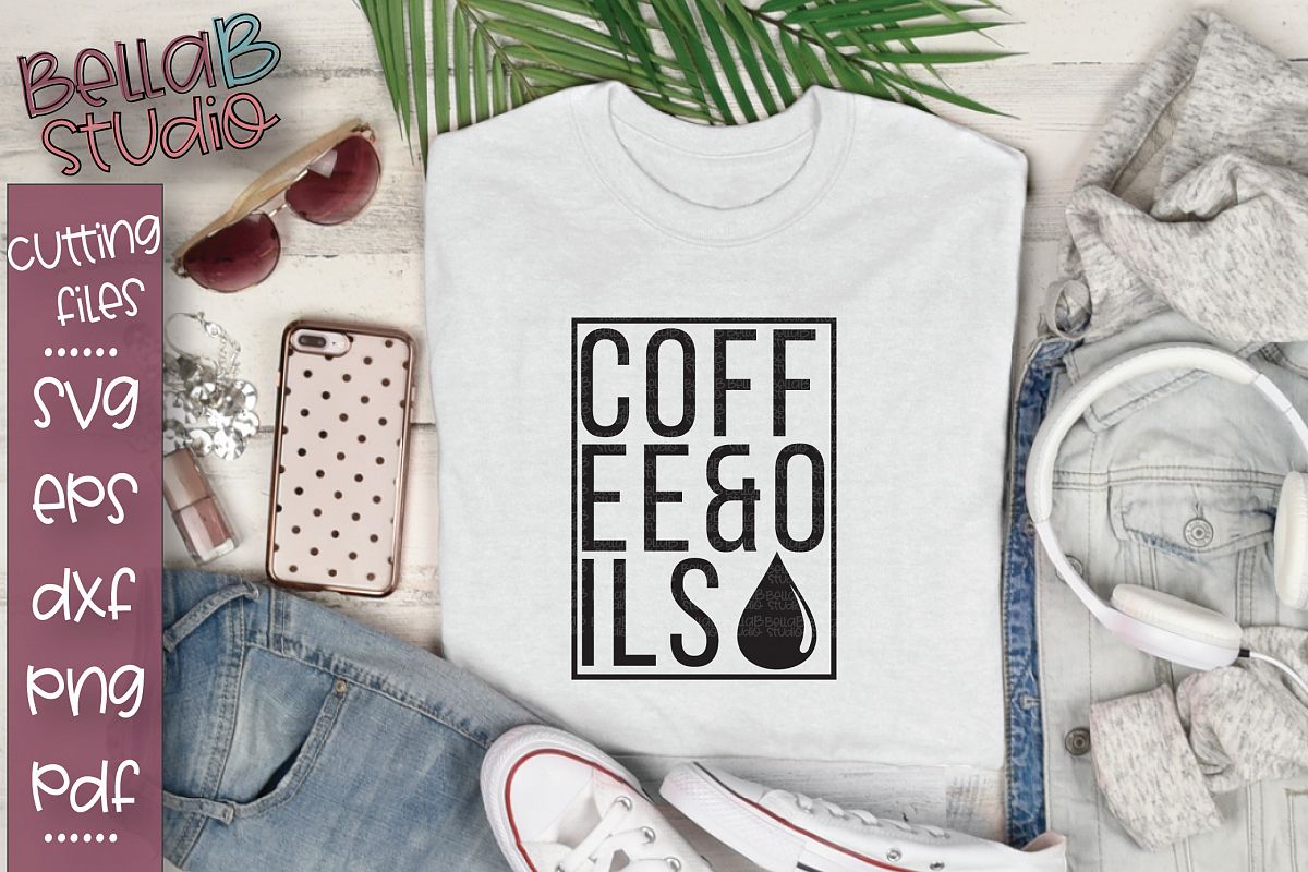 Essential Oils SVG, Coffee and Oils SVG example image 1