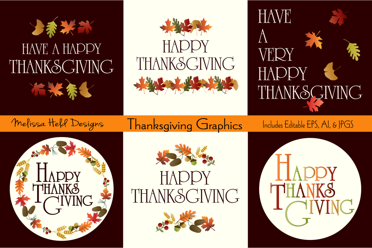 Thanksgiving Graphics example image 1