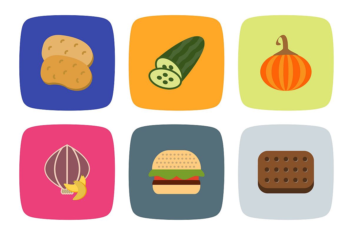 Set Of Food Icons example image 1
