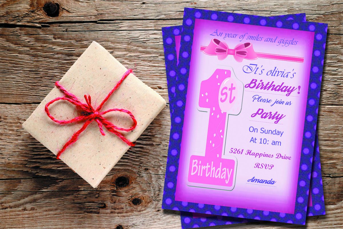 Birthday Invitation example image 1