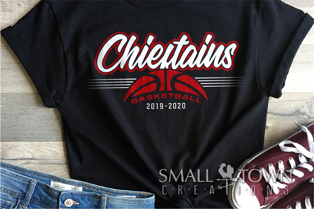 Chieftain, Basketball, Sport, Design, PRINT, CUT, DESIGN example image 1