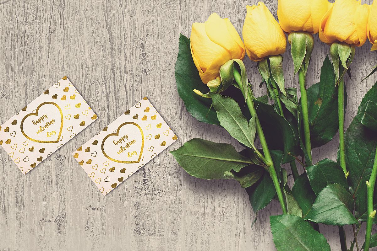 Valentine Card Mock-up #25 example image 1