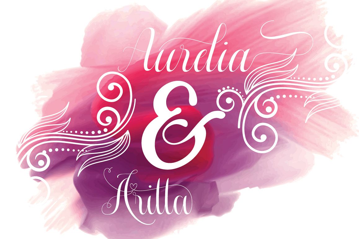 Aurelia font duo example image 1