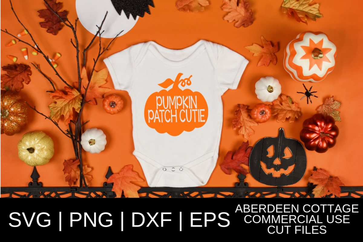 Pumpkin Patch Cutie SVG example image 1