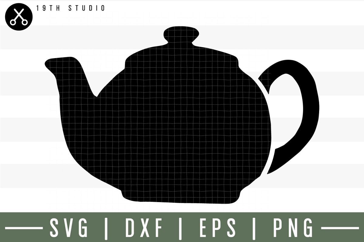 Tea pot SVG| Tea SVG example image 1