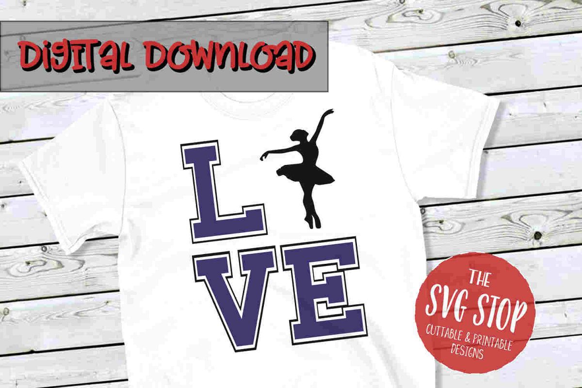 Love Dance -SVG, PNG, DXF example image 1