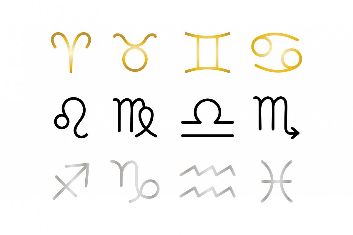 Zodiac Icons Set example image 1