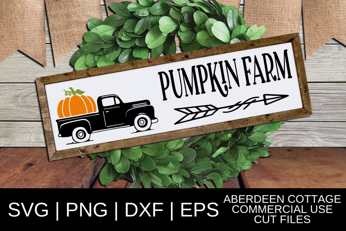 Pumpkin Farm SVG example image 1
