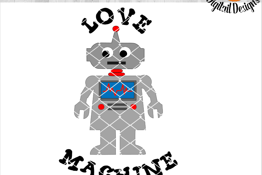 Valentine SVG - Valentine Cut File - Heart SVG - DXF - PNG - EPS - Valentine Sign SVG - Love Sign - Love SVG - Heart SVG - example image 1