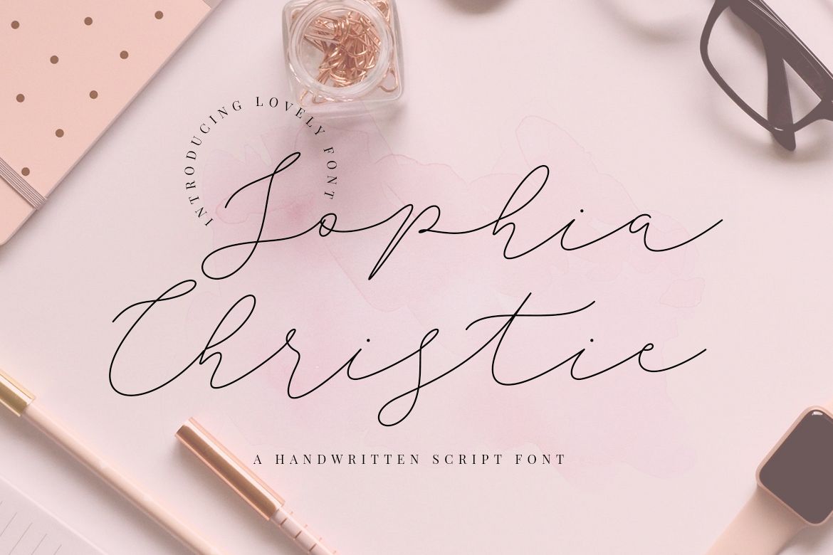 Sophia Christie Script example image 1