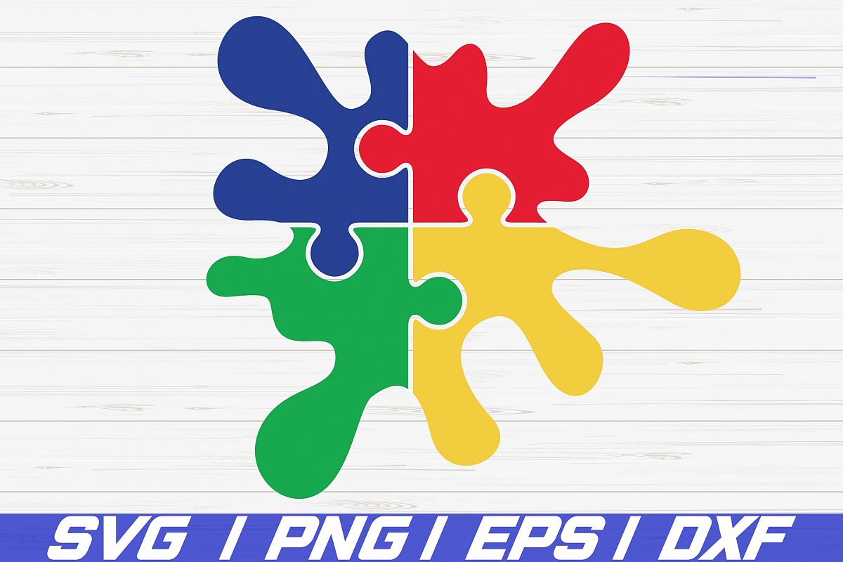 Download Autism Splash SVG / Cut Files / Commercial use / Cricut ...