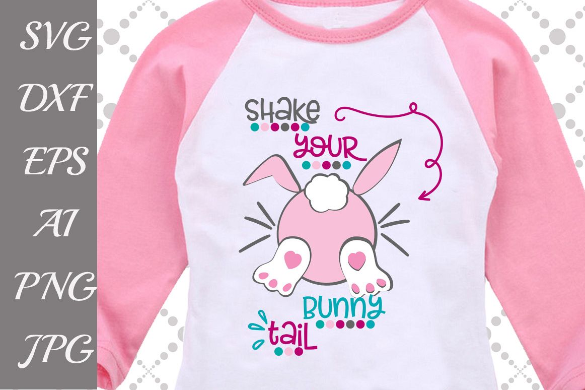 Shake your Bunny tail Svg example image 1