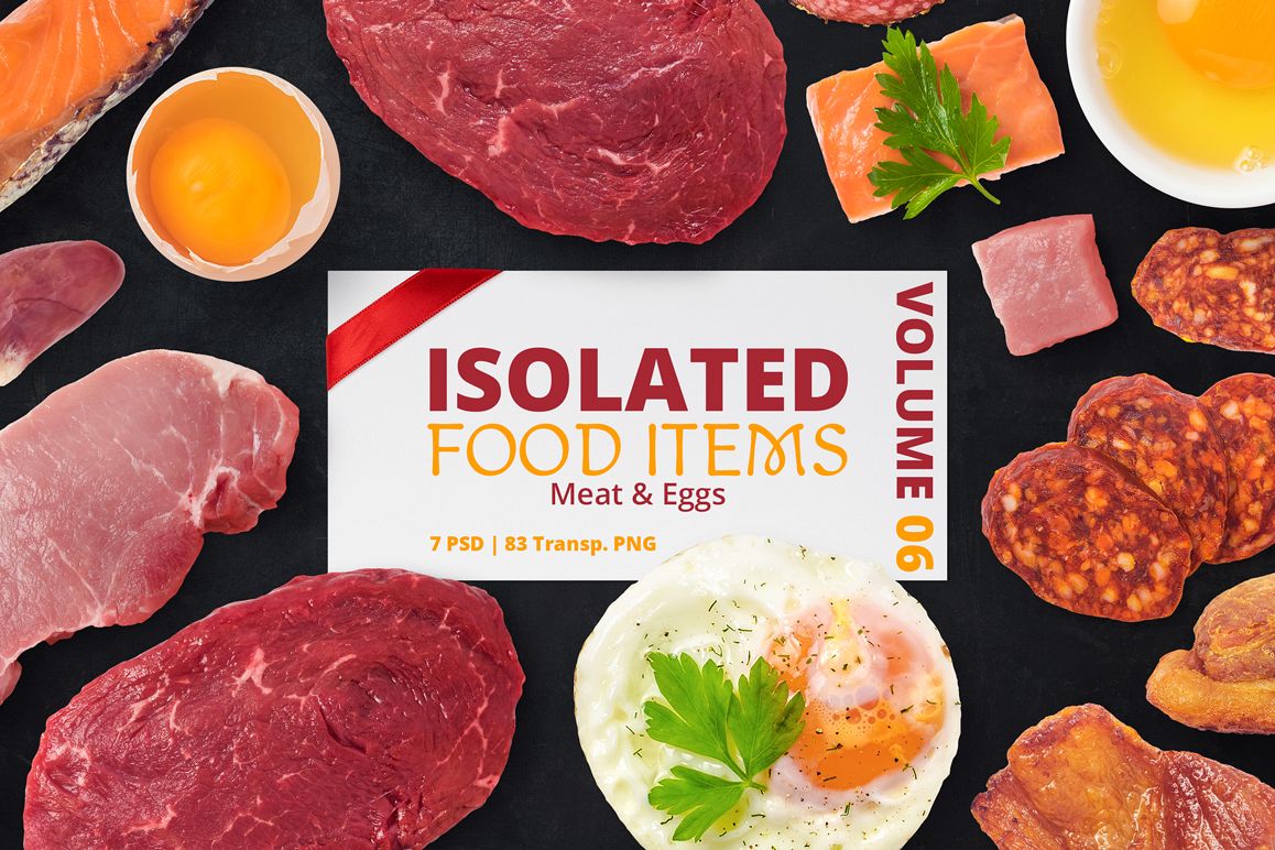 Isolated Food Items Vol.6 example image 1