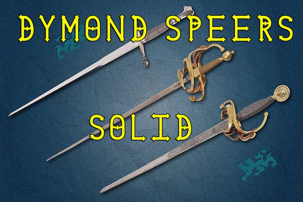 Dymond Speers Solid Type Font example image 1