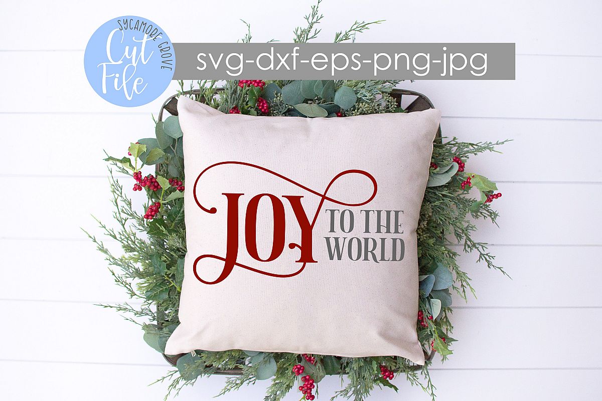 Joy To The World | Christmas SVG example image 1