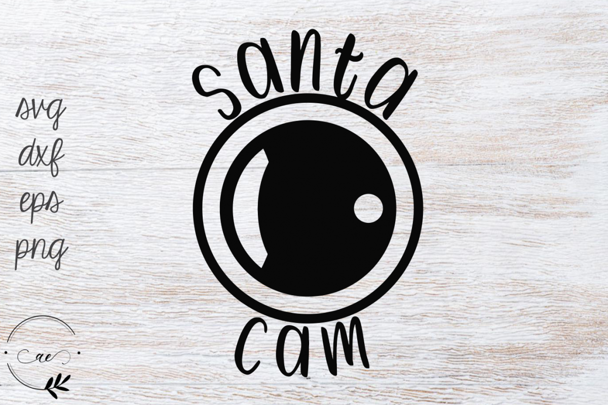 Santa Cam SVG example image 1