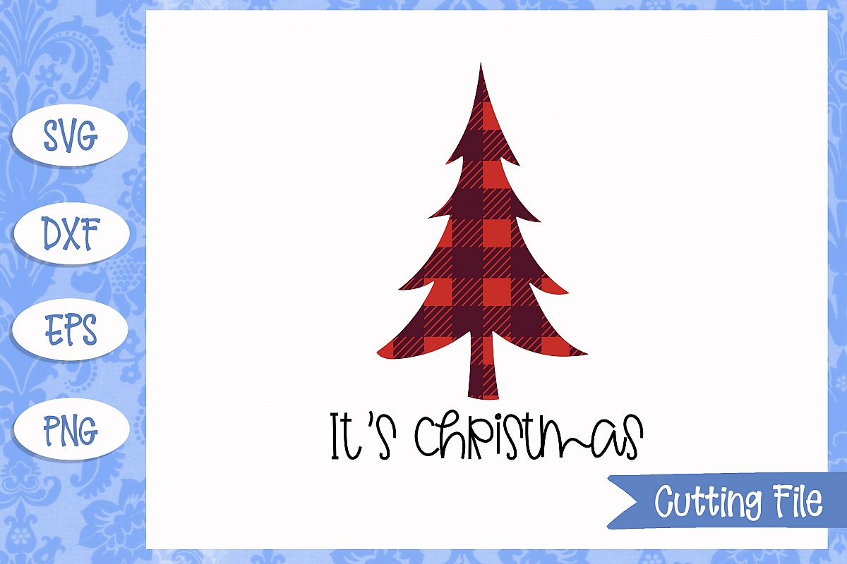 It's Christmas Cut File example image 1