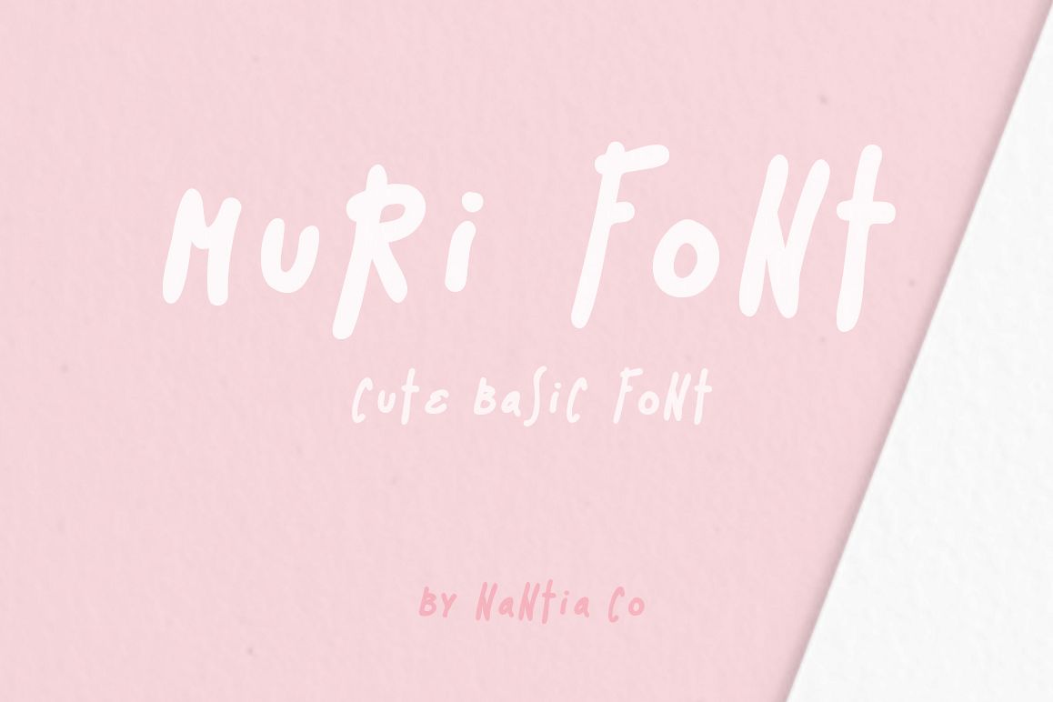 Muri the Handcrafted Font example image 1