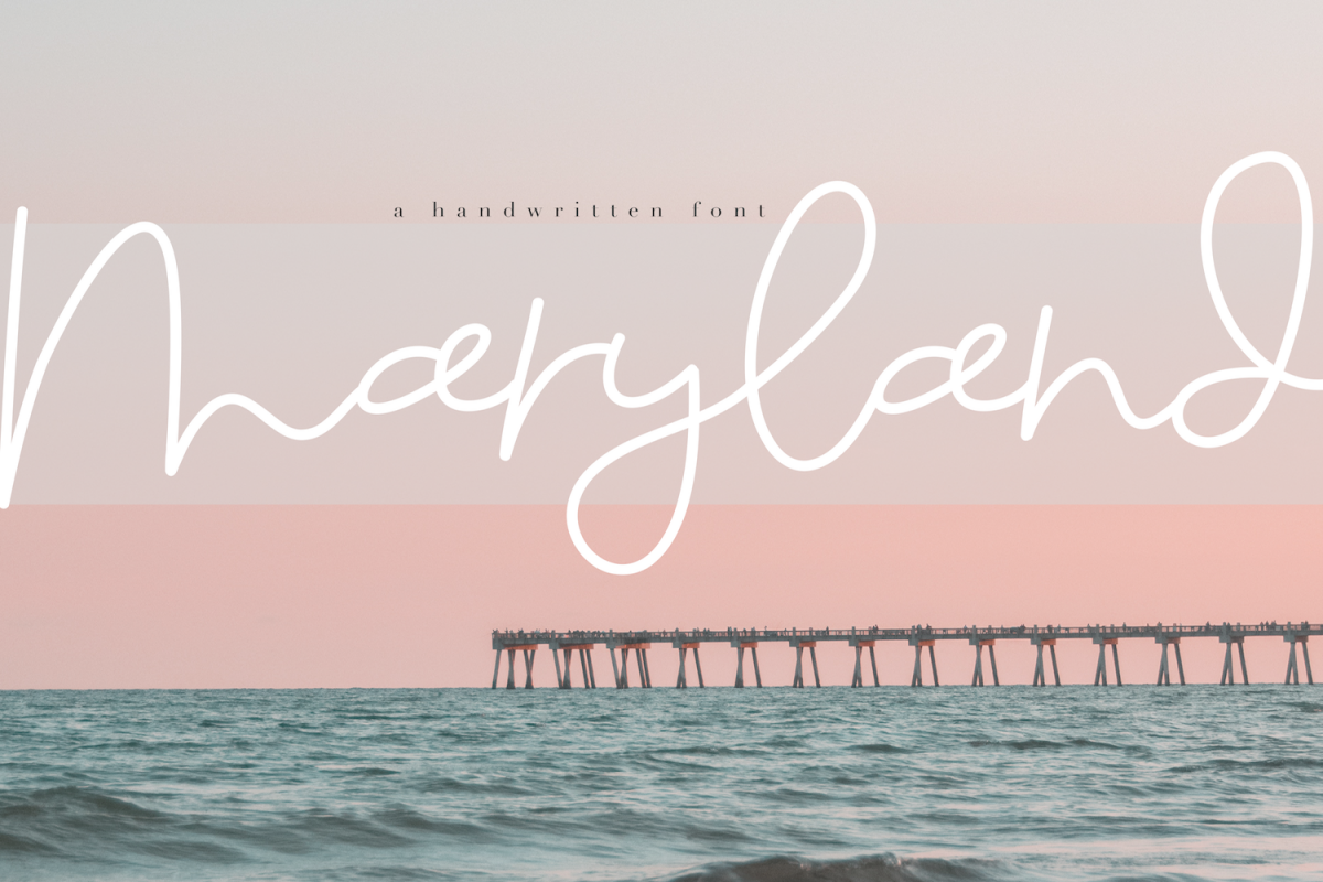Maryland - A Fun Script Font example image 1