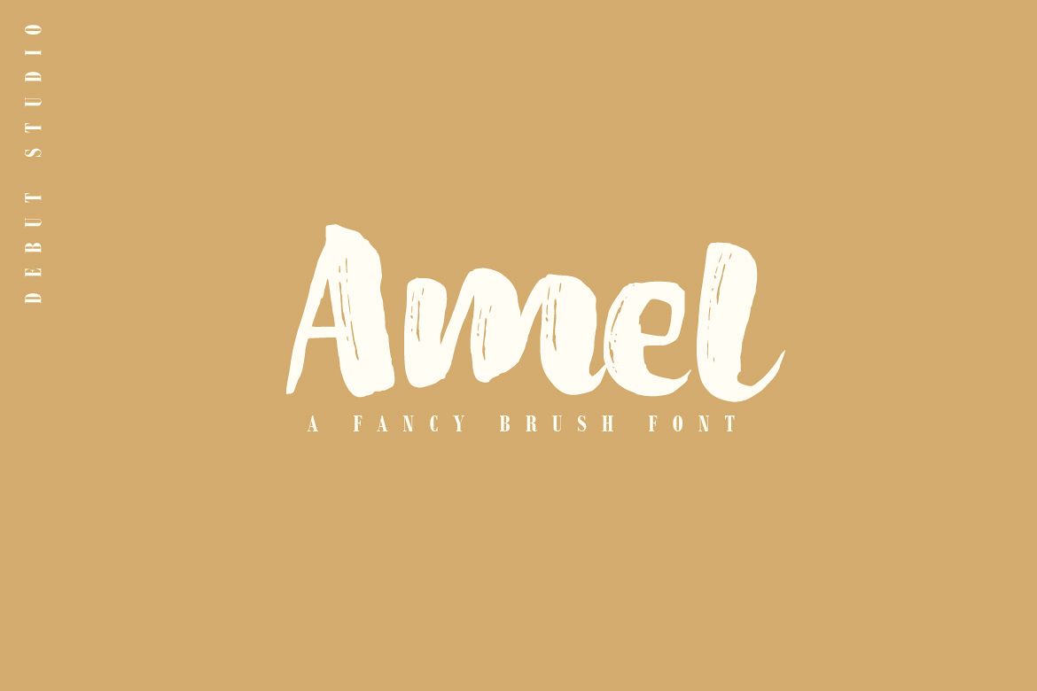 Amel Brush Font example image 1